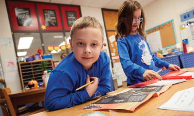 Campus School student