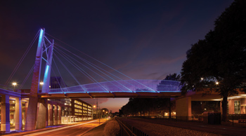 decorative: Hunter Harrison Memorial Bridge