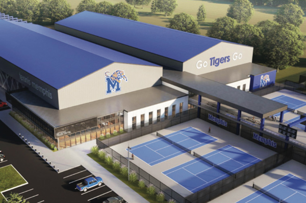 Leftwich Tennis Center Rendering