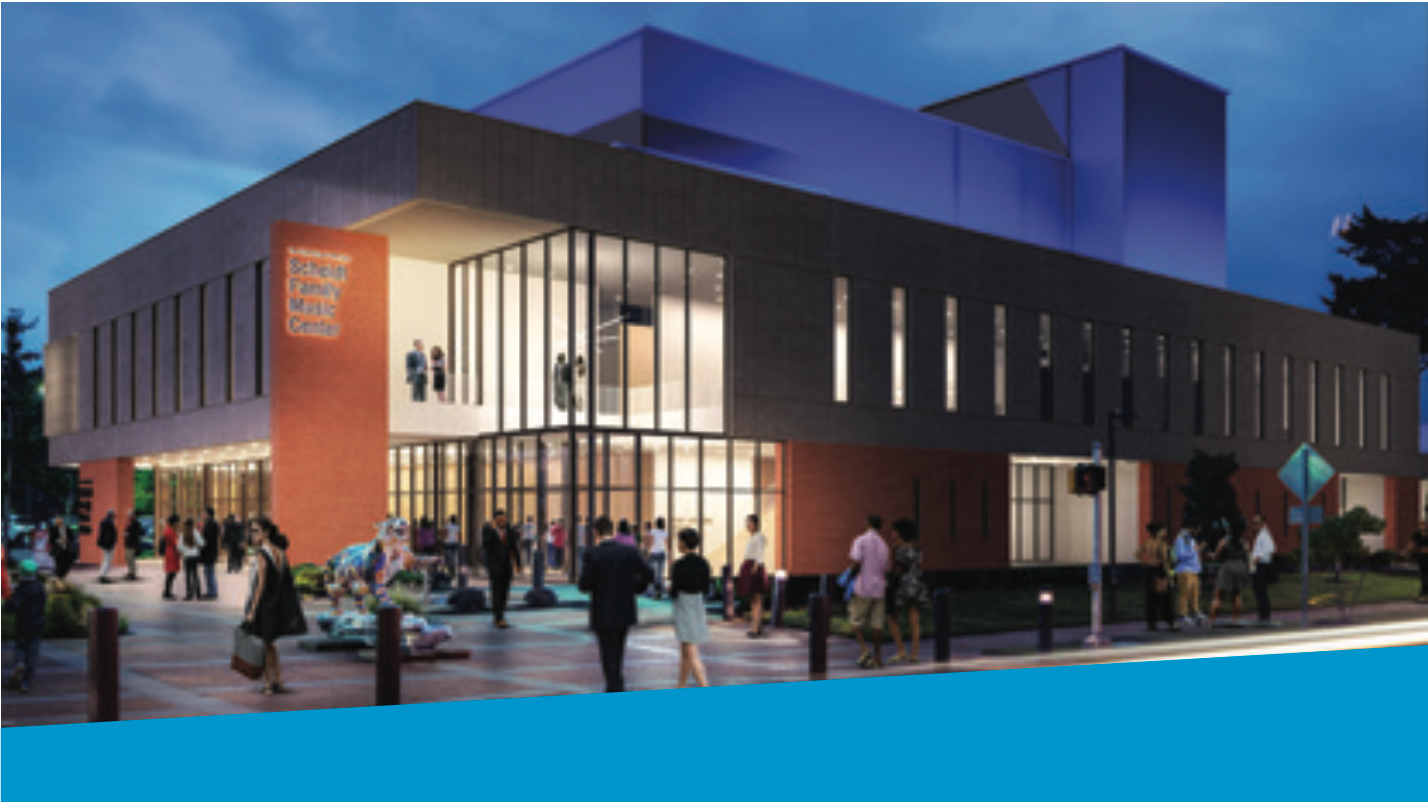 Scheidt Family Music Center Rendering