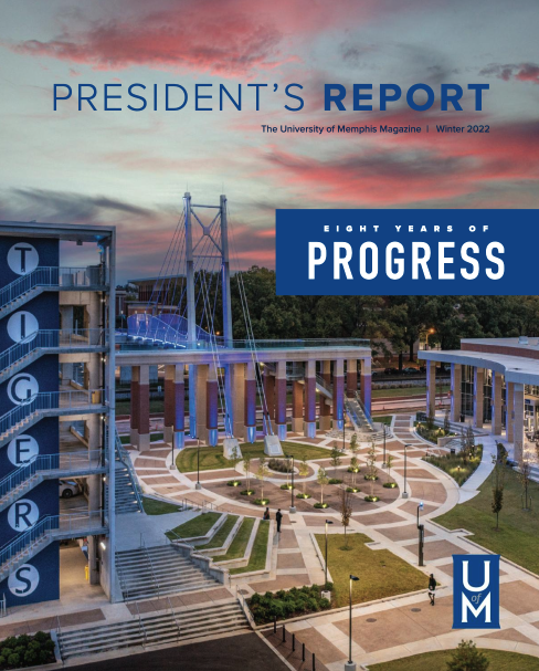 Eight Years of Progress magazine president's report winter 2022