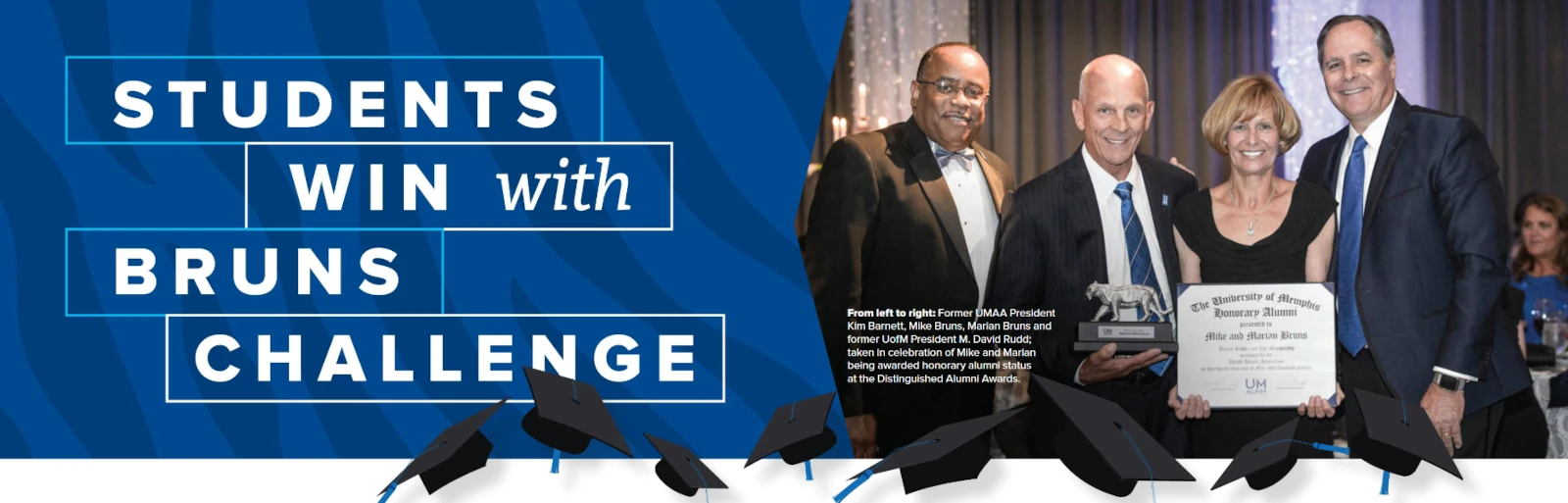 Mike and Marian Win with Bruns Challenge