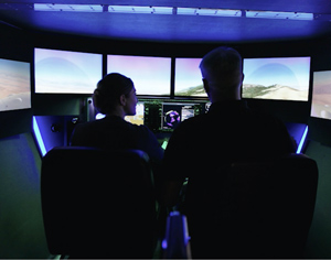 aviation teacher and student