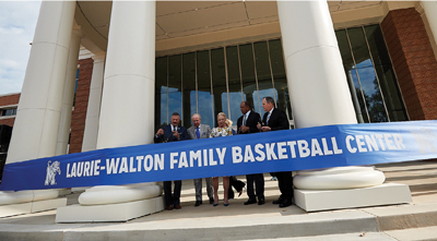 Laurie-Walton Family Basketball Center Ribbon Cutting