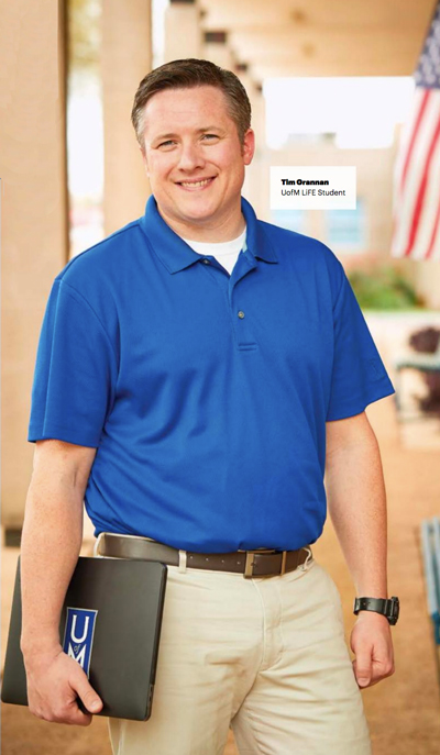 Tim Gannon, UofM LiFE Student