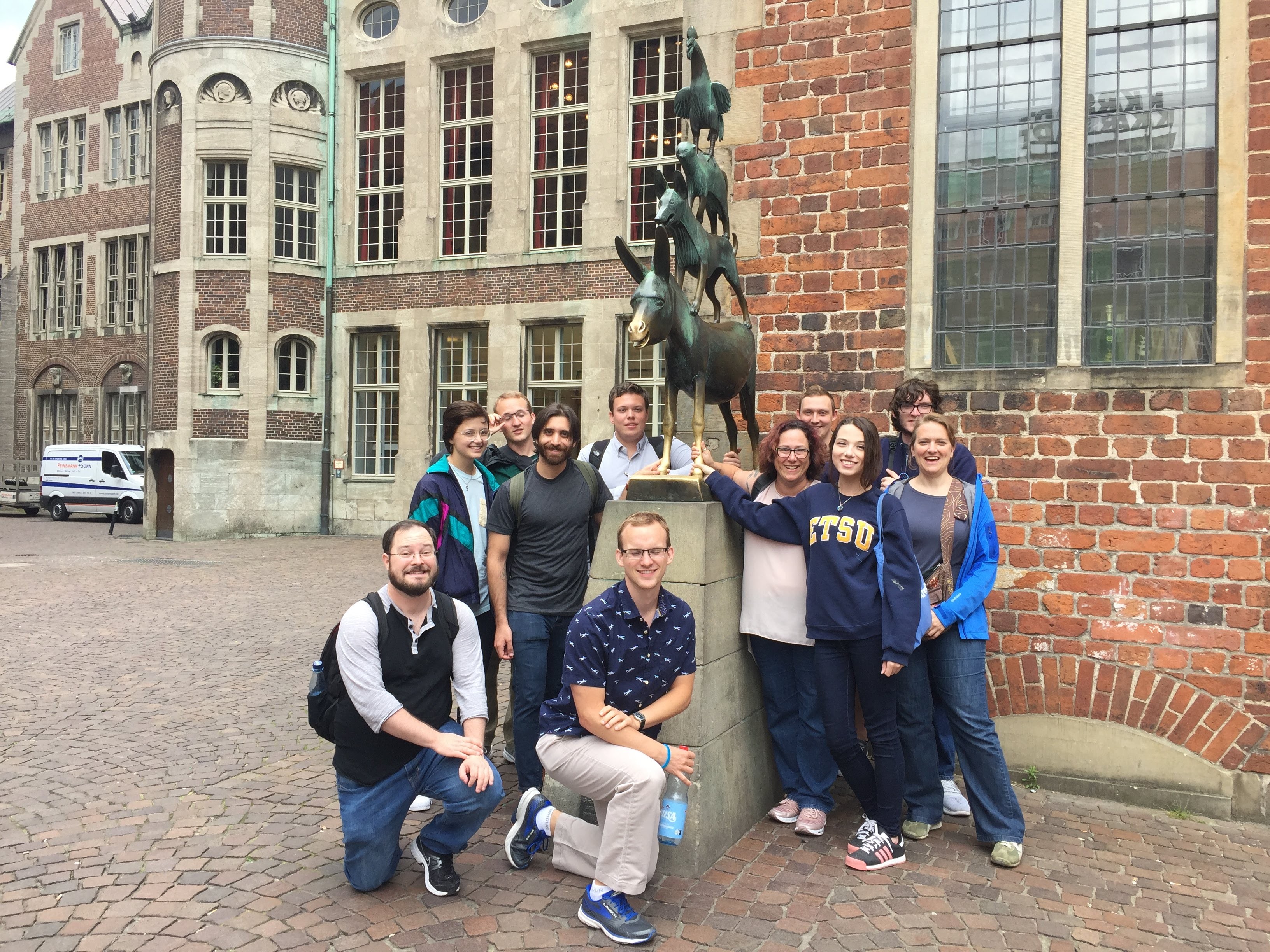 Students in the German program