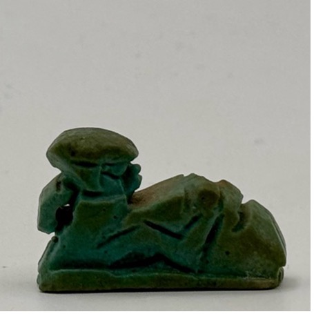 Seated Male Phallic Amulet